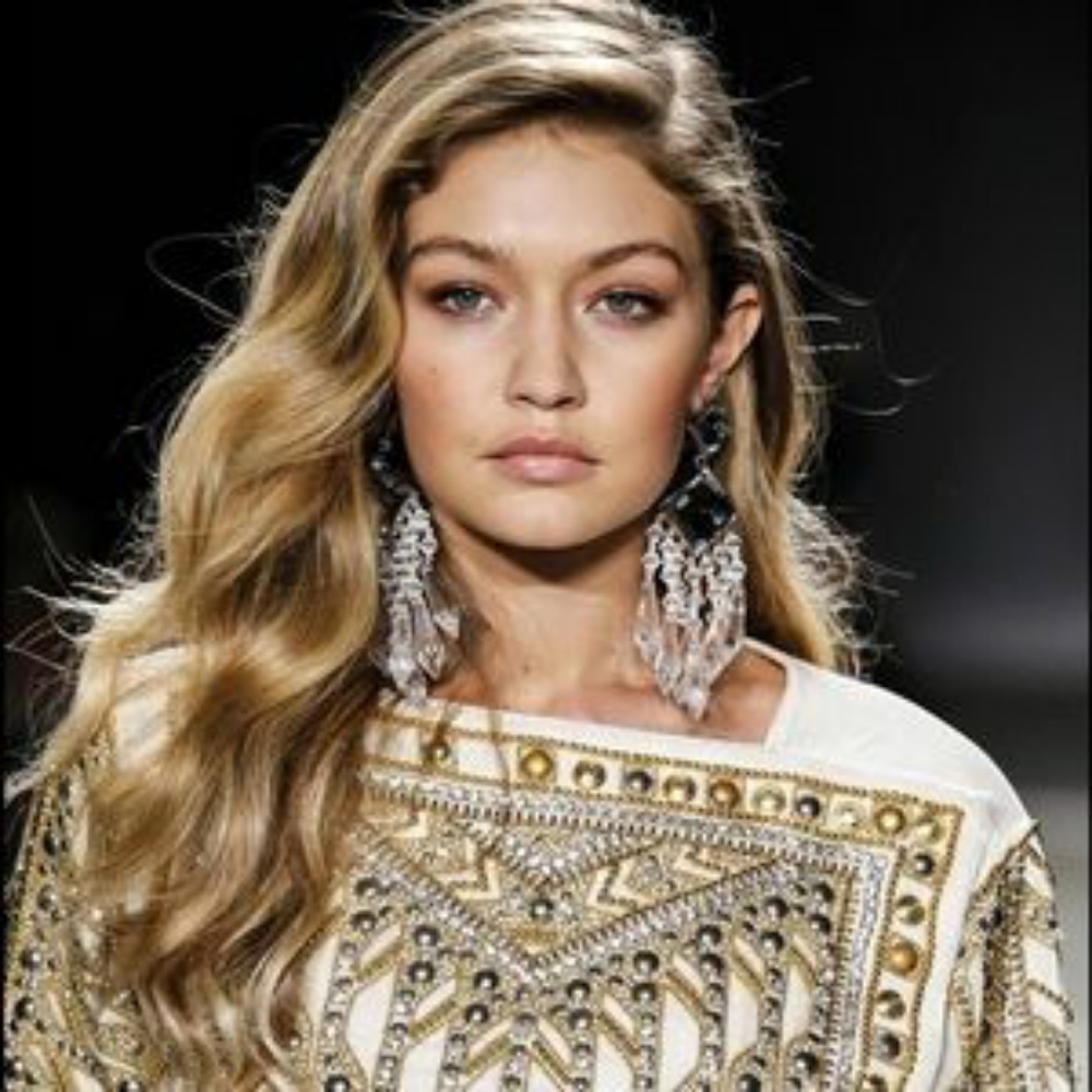 Balmain X H&M Chandelier Statement Clip Earrings